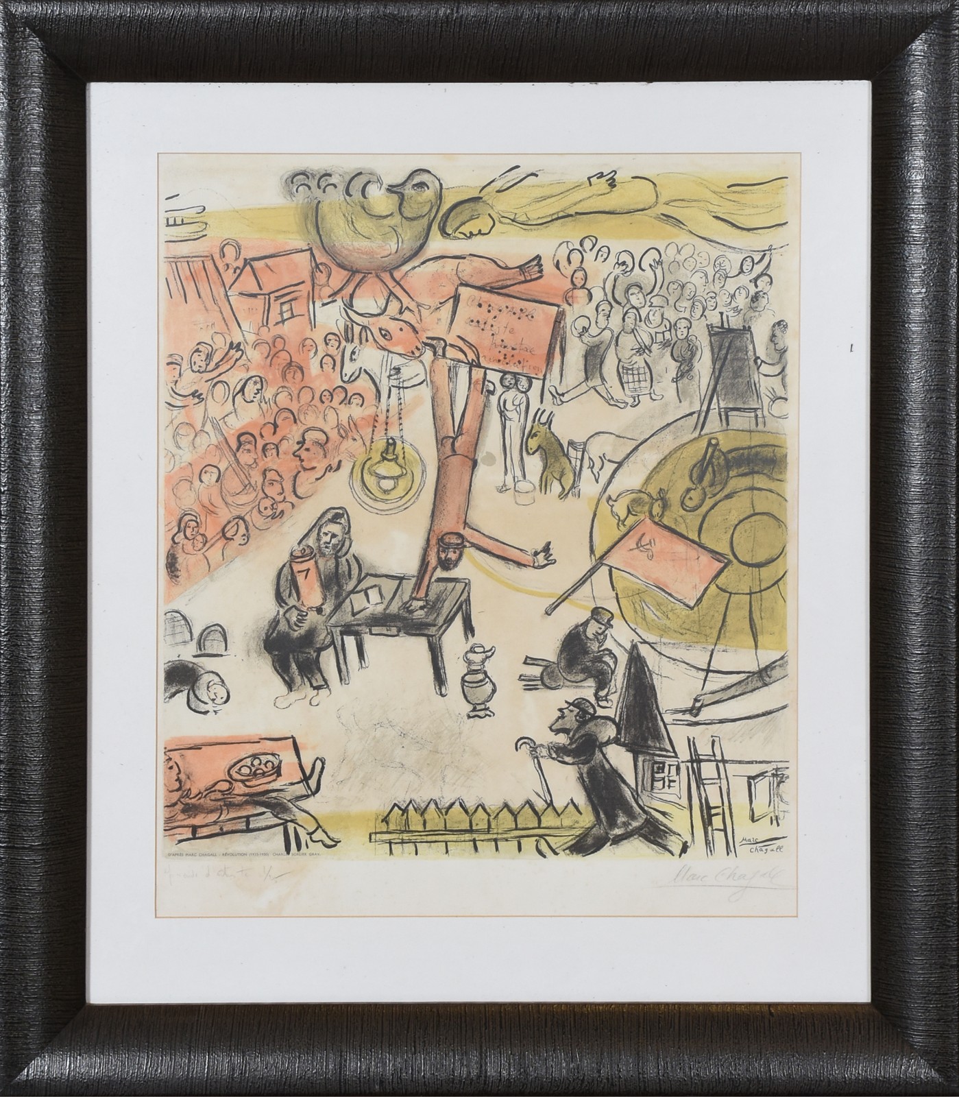  Marc Chagall (1887-1985), Sem Titulo - foto 2 de 5