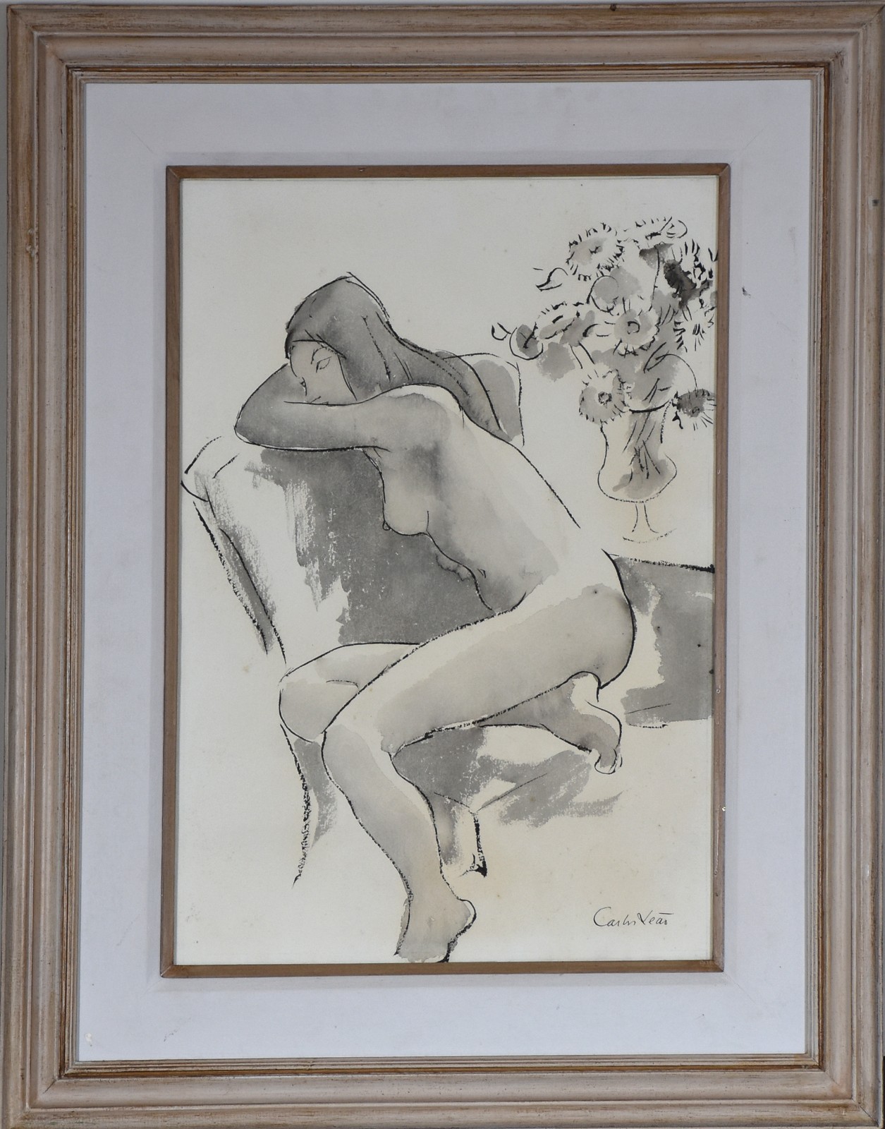 Carlos Leão (1906-1983), Figura nu sentada - foto 2 de 4