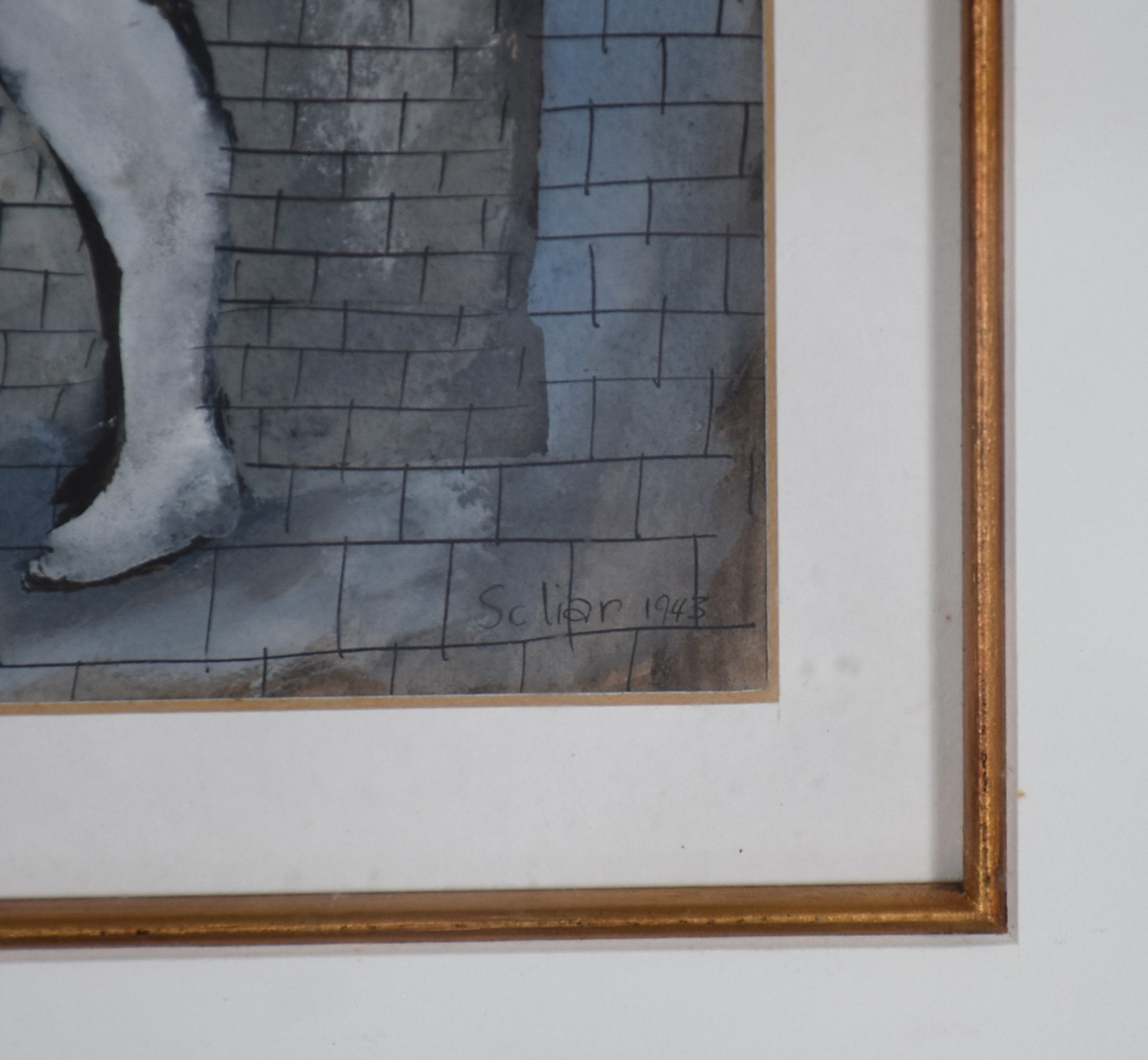 Carlos Scliar (1920-2001), Figuras, 1943 - foto 4 de 4