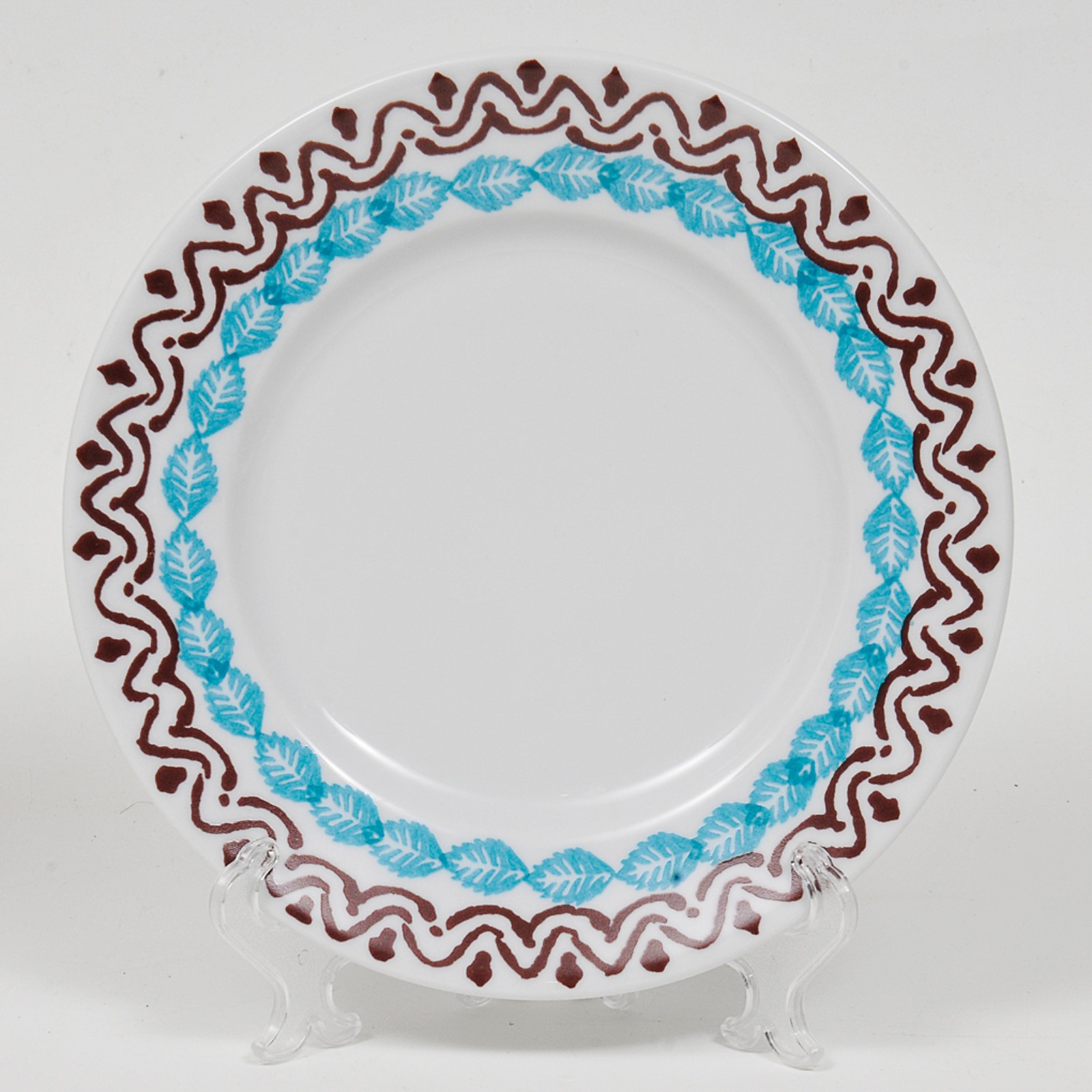 Aparelho de jantar em porcelana pasta dura manufatura Di Laveno... - foto 5 de 7