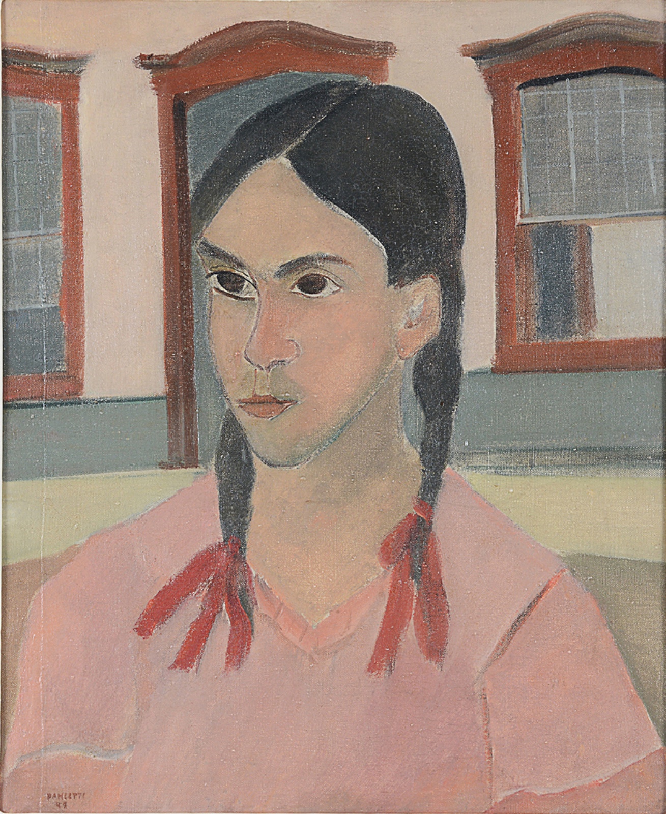 José Pancetti (1902-1958), Menina com trança, 1945 - foto 1 de 5