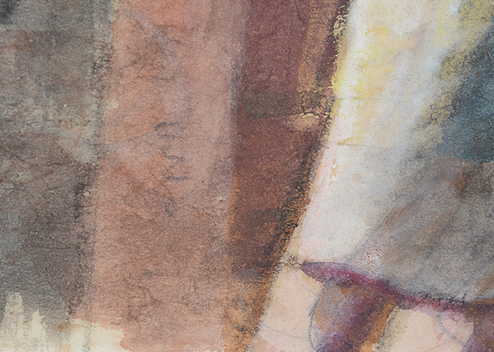 Lasar Segall (1891-1957), Figura com vesteido roxo, 1920 - foto 4 de 6