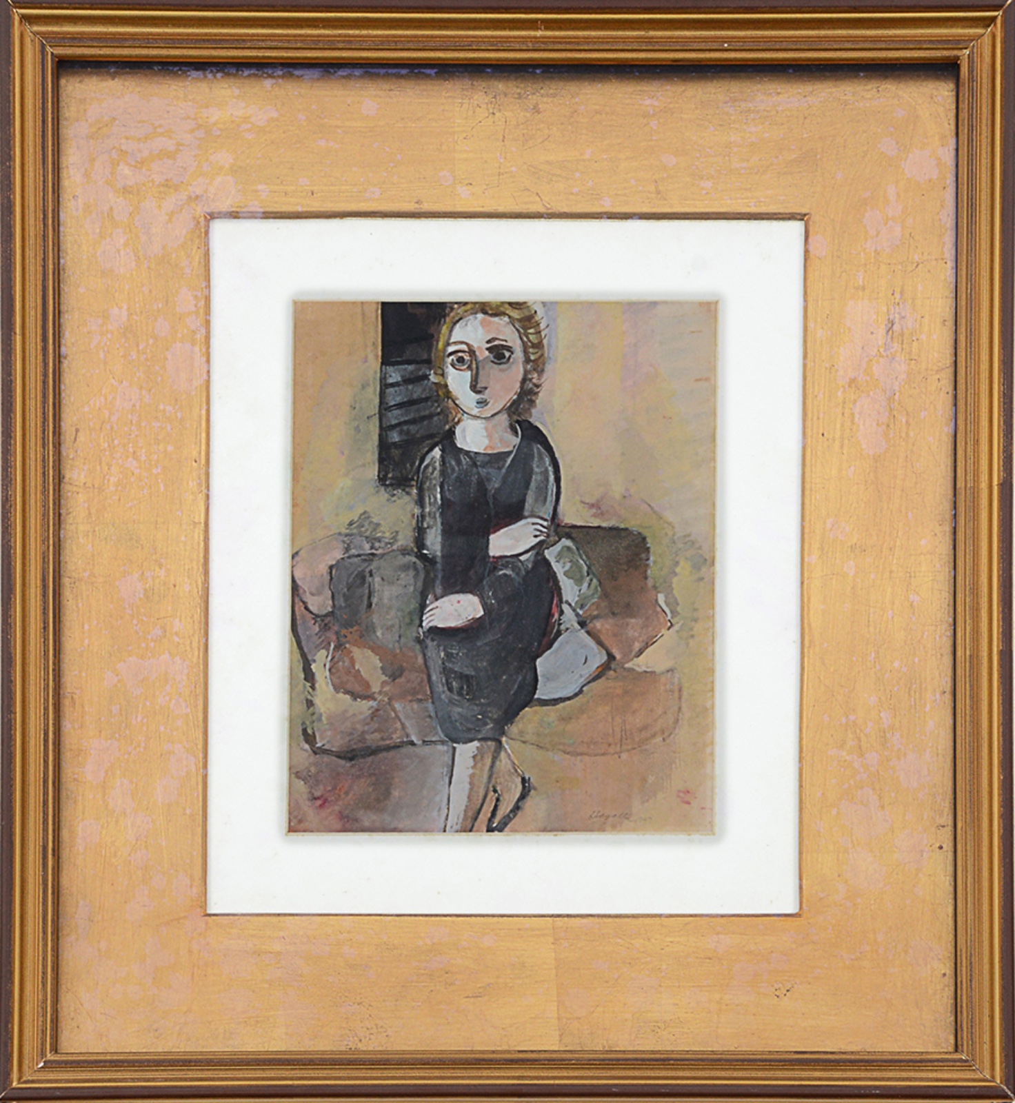 Lasar Segall (1891-1957), Mulher de Preto - foto 2 de 5