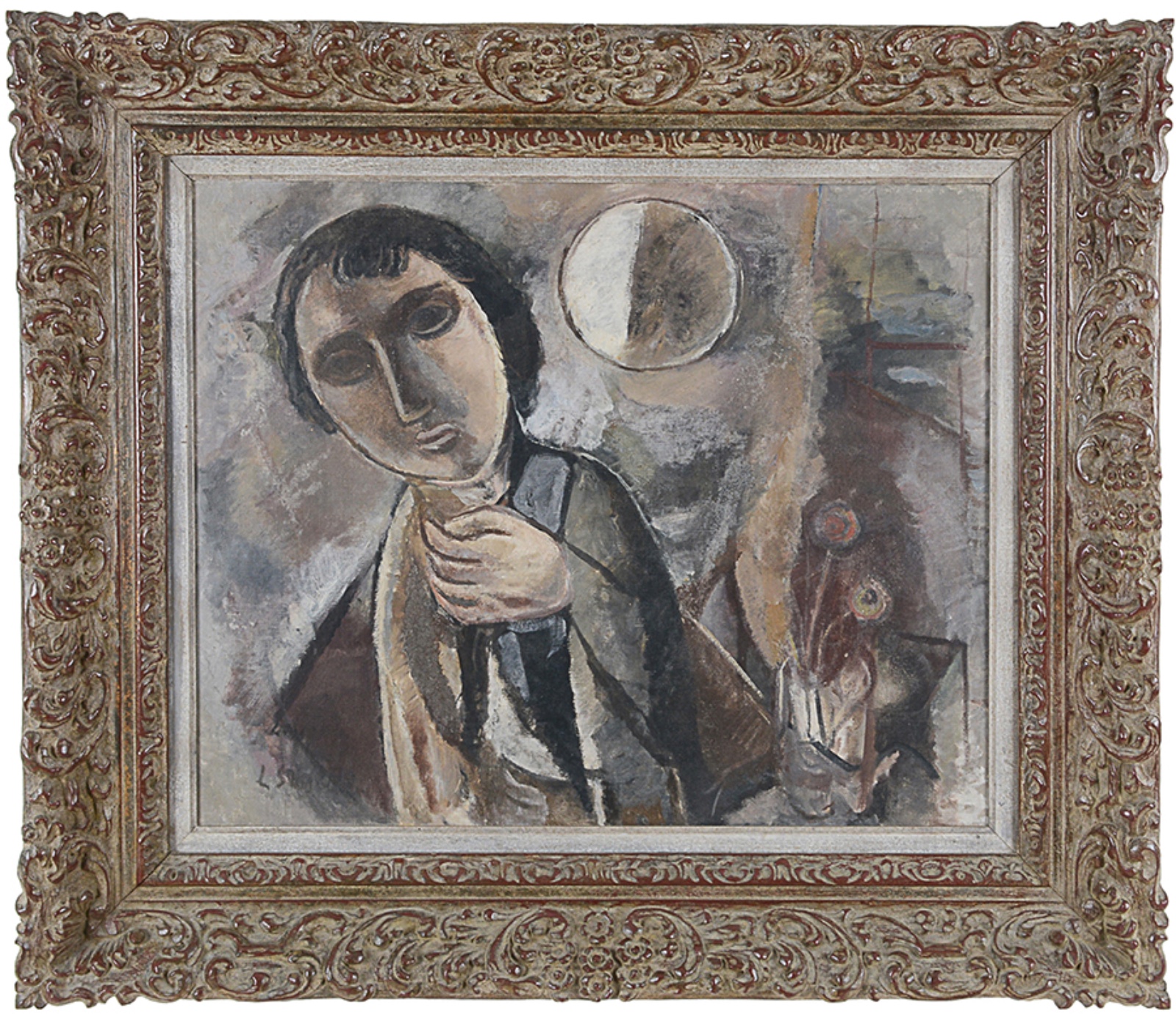 Lasar Segall (1891-1957), Figura inclinada ao luar, ( Série As Erradias), 1949 - foto 2 de 5