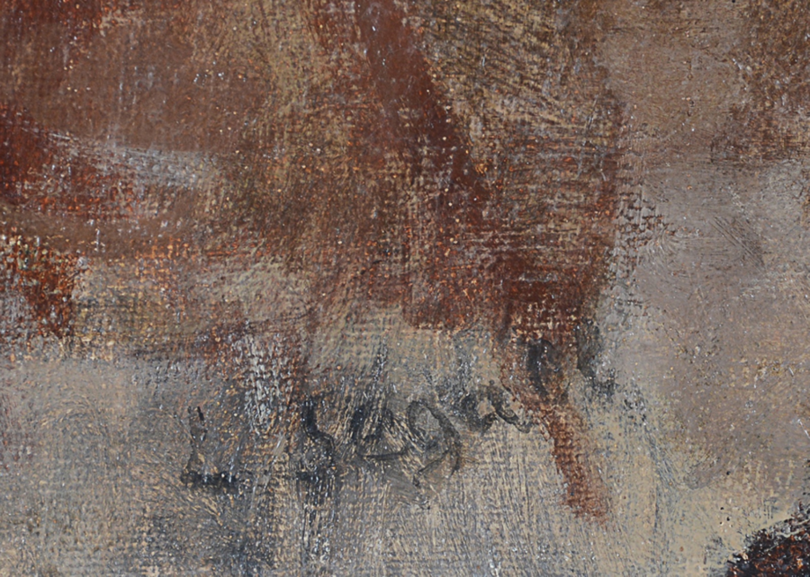 Lasar Segall (1891-1957), Cabeça de Myra com  fundo de folhas, 1950 - foto 4 de 6