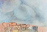 Lasar Segall (1891-1957), Tropas e nuvens, 1933 - Aquarela s/ papel<br>Ass. inf. direito<br>Obra com numero de registro 2462<br>Obra apresenta cache da Vernissage Galeria de Arte.<br>