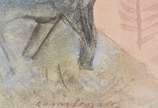 Lasar Segall (1891-1957), Tropas e nuvens, 1933 - Aquarela s/ papel<br>Ass. inf. direito<br>Obra com numero de registro 2462<br>Obra apresenta cache da Vernissage Galeria de Arte.<br>