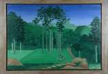 Djanira (1914-1979), Paisagem, 1973 - Óleo s/tela<br>Ass. inf. direito <br><br>Entre os principais temas retratados por Djanira, as paisagens e cenas do cotidiano brasileiro destacam-se na