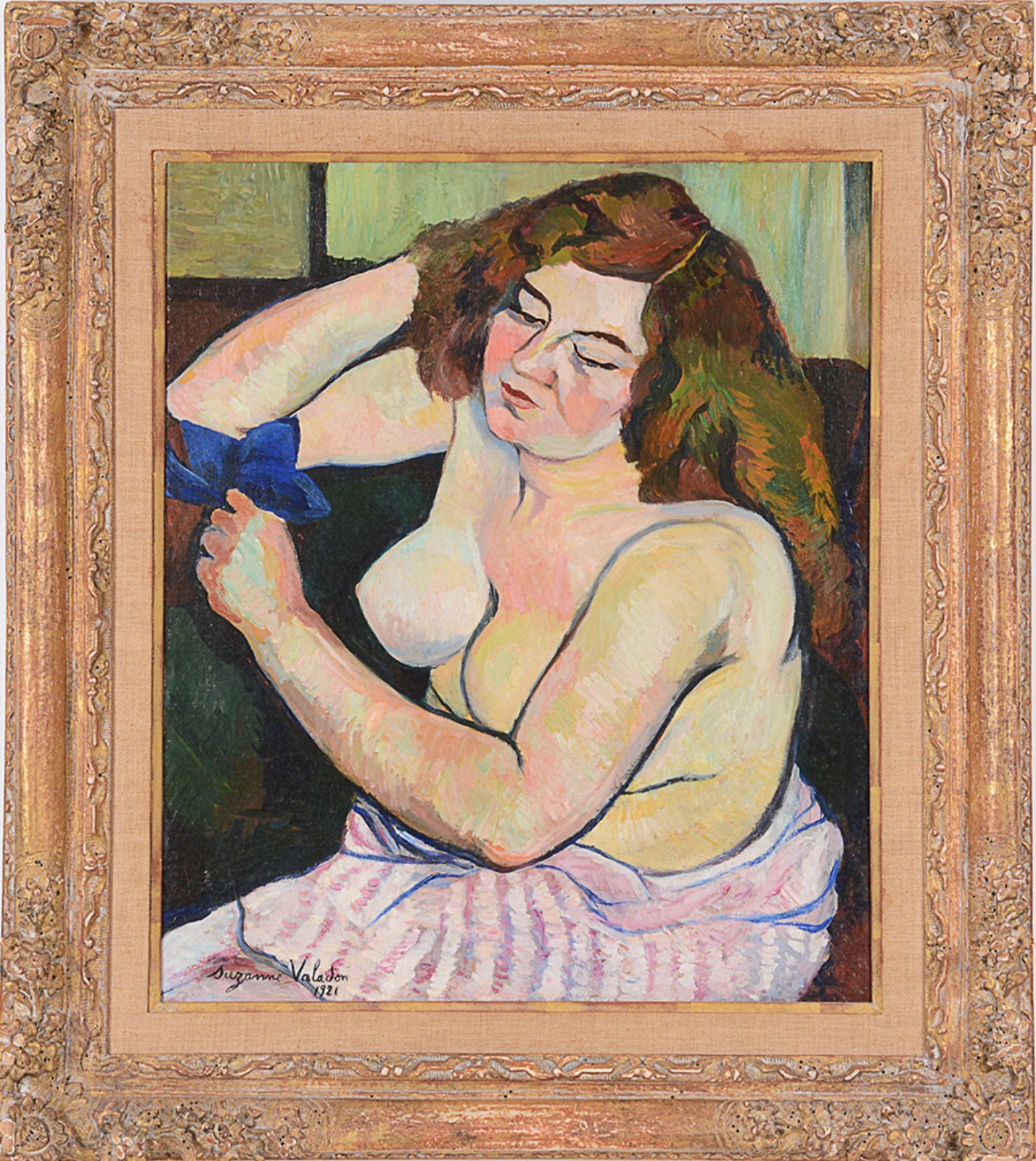 Suzanne Valadon (1865-1938), Torso e fita azul, 1921 - foto 2 de 5