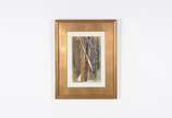 Lasar Segall (1891-1957), Floresta de troncos e... - Aquarela s/ papel<br>Ass. inf. direito<br>