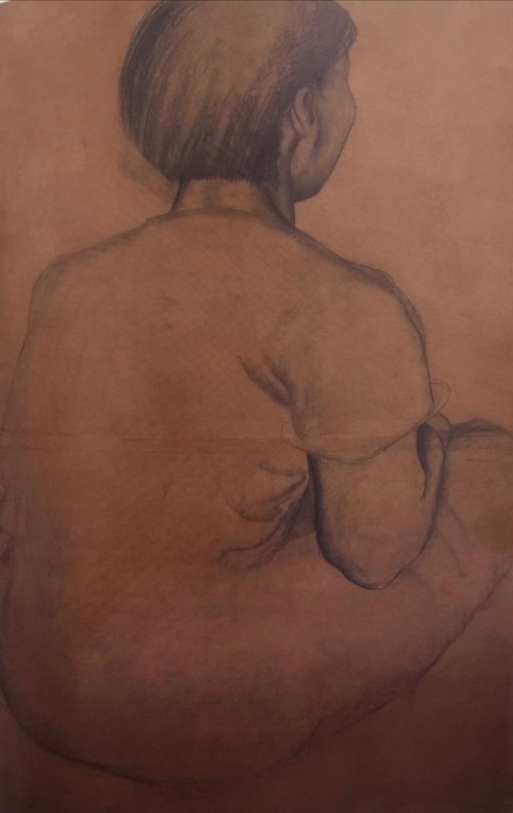 Cândido Portinari (1903-1962), Índia de costas, 1936