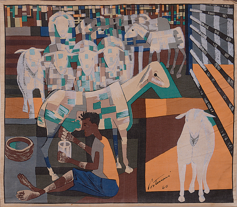 Cândido Portinari (1903-1962), Menino com carneiro - foto 2 de 4