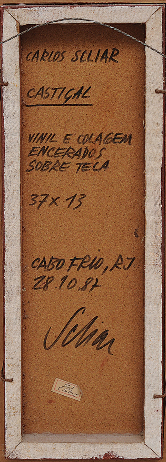 Carlos Scliar (1920-2001), Castiçal, 1967 - foto 4 de 4