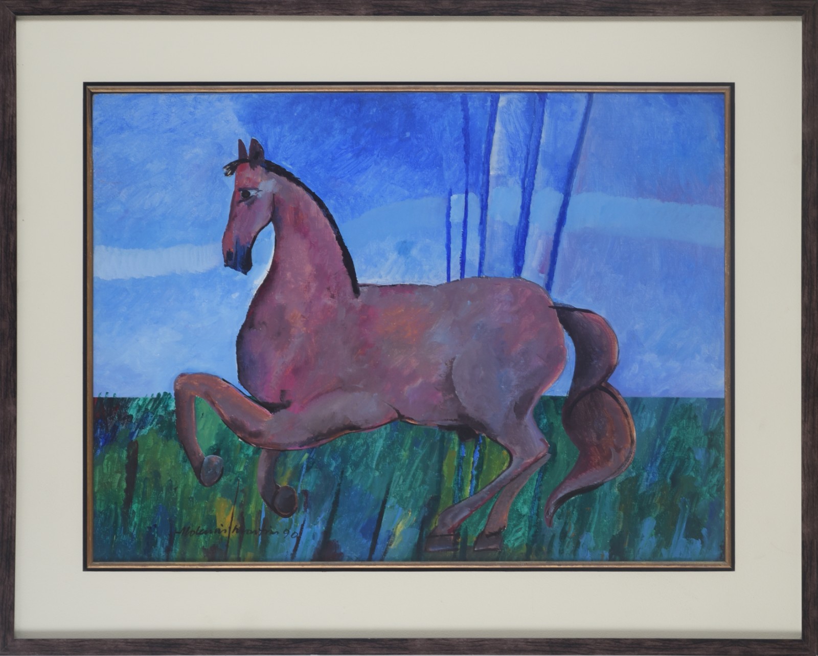Aldemir Martins (1922-2006), Cavalo, 1990 - foto 2 de 2