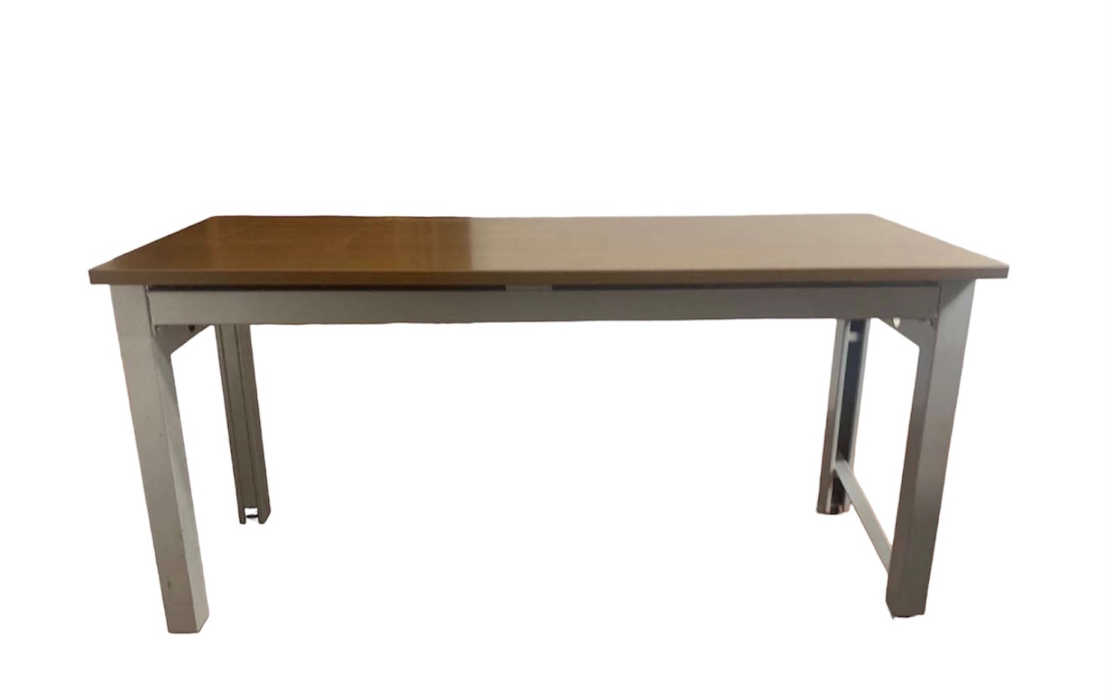 Mesa para escritório com tampo em madeira laminada ( MDF ) na cor... - foto 1 de 5