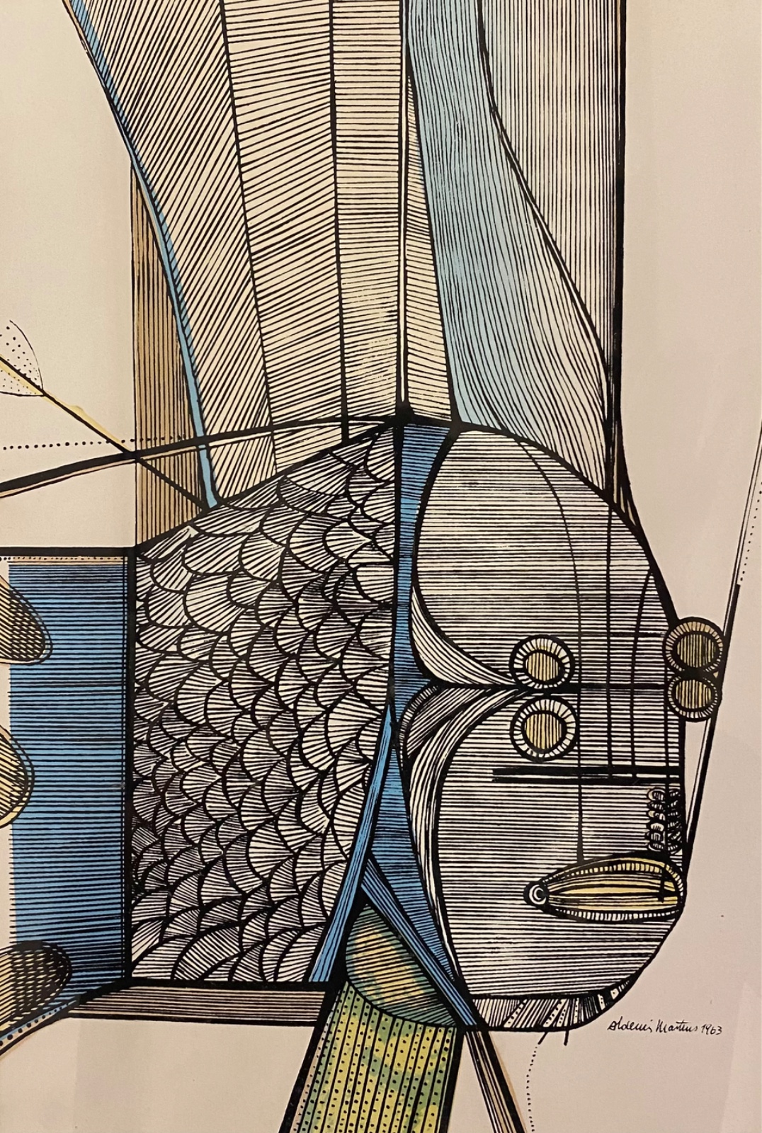 Aldemir Martins (1922-2006), Peixe, 1963 - foto 1 de 4
