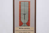 Milton Dacosta (1915-1988),  - Poster de exposição do artista Milton Dacosta no Museu de Arte Moderna Rio de Janeiro - Julho  - Agosto 1959
Ass. inferior direito.
