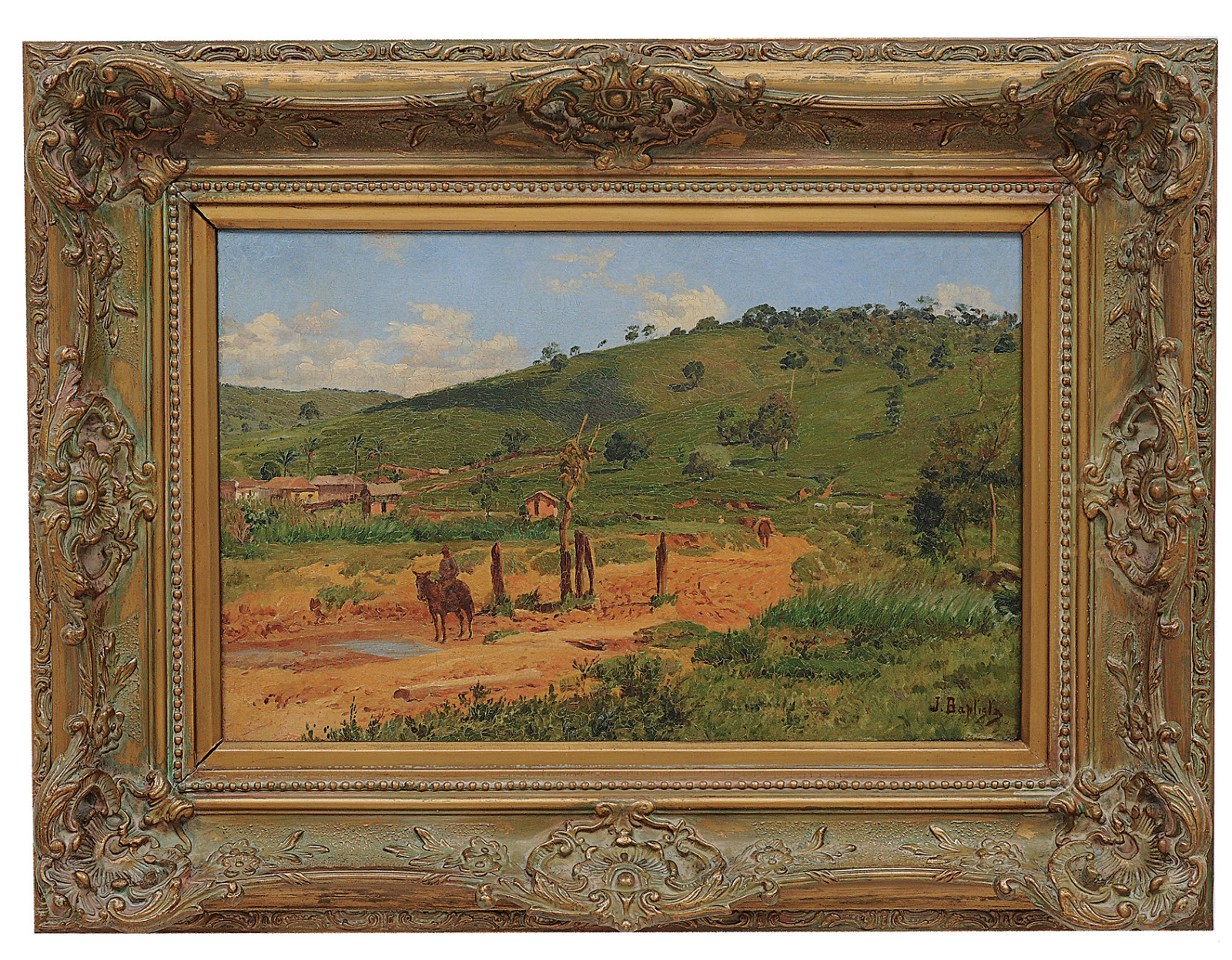 Baptista da Costa  (1865-1926), Paisagem Rural - foto 3 de 3
