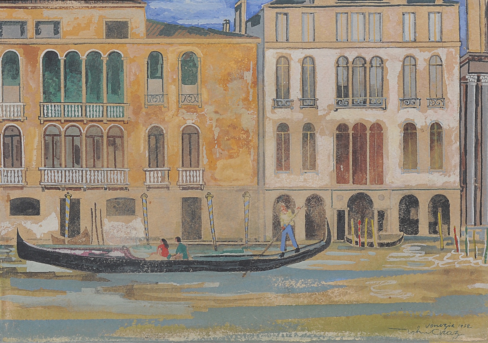 John Graz (1891-1980), Veneza - foto 1 de 3