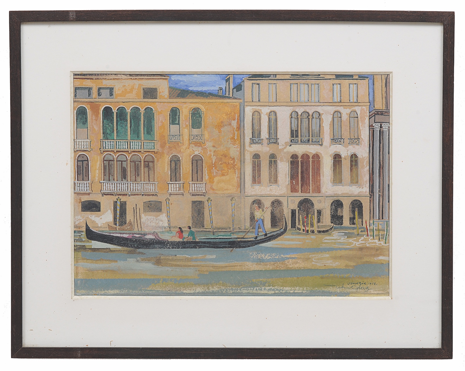 John Graz (1891-1980), Veneza - foto 2 de 3