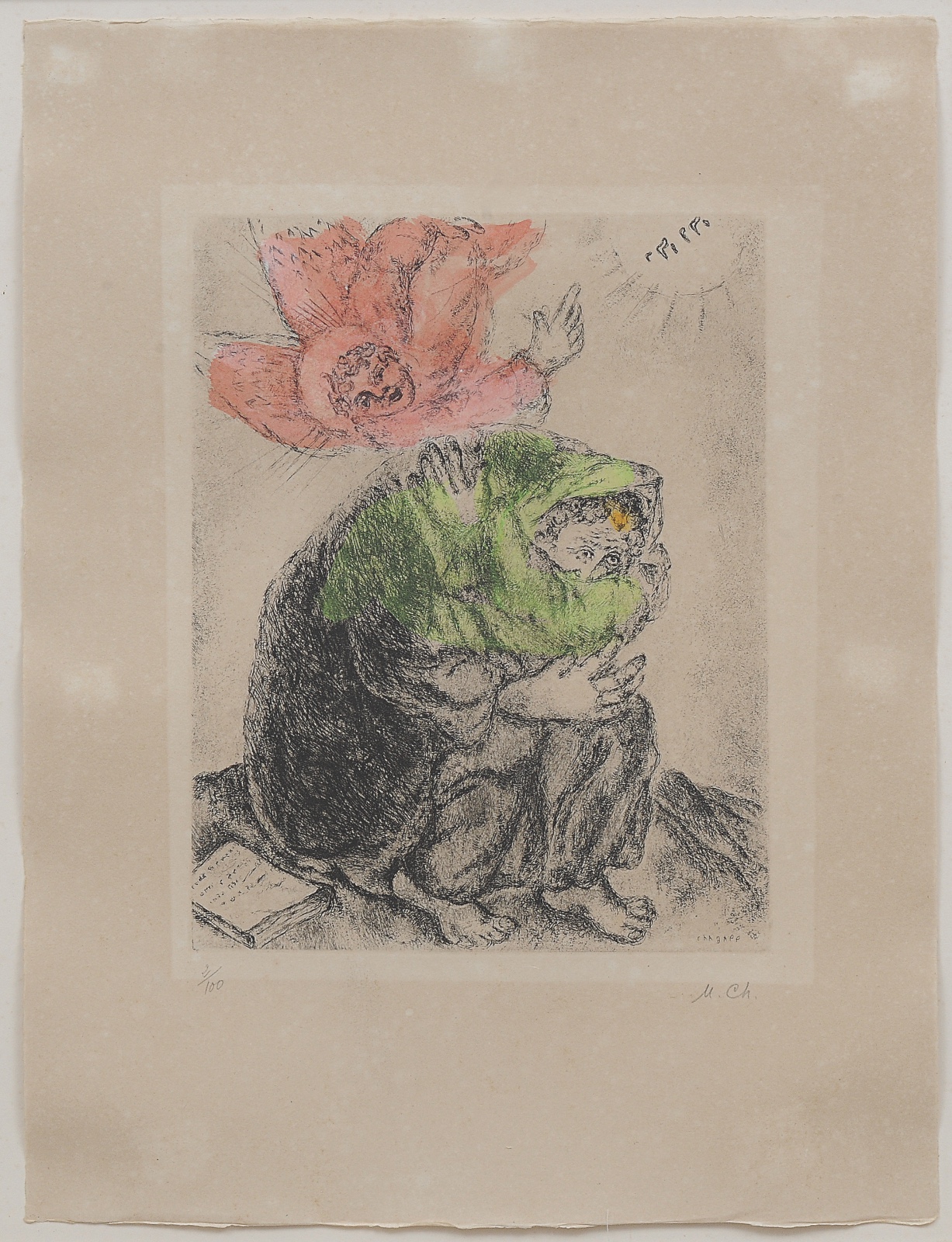  Marc Chagall (1887-1985), O Judeu - foto 1 de 3