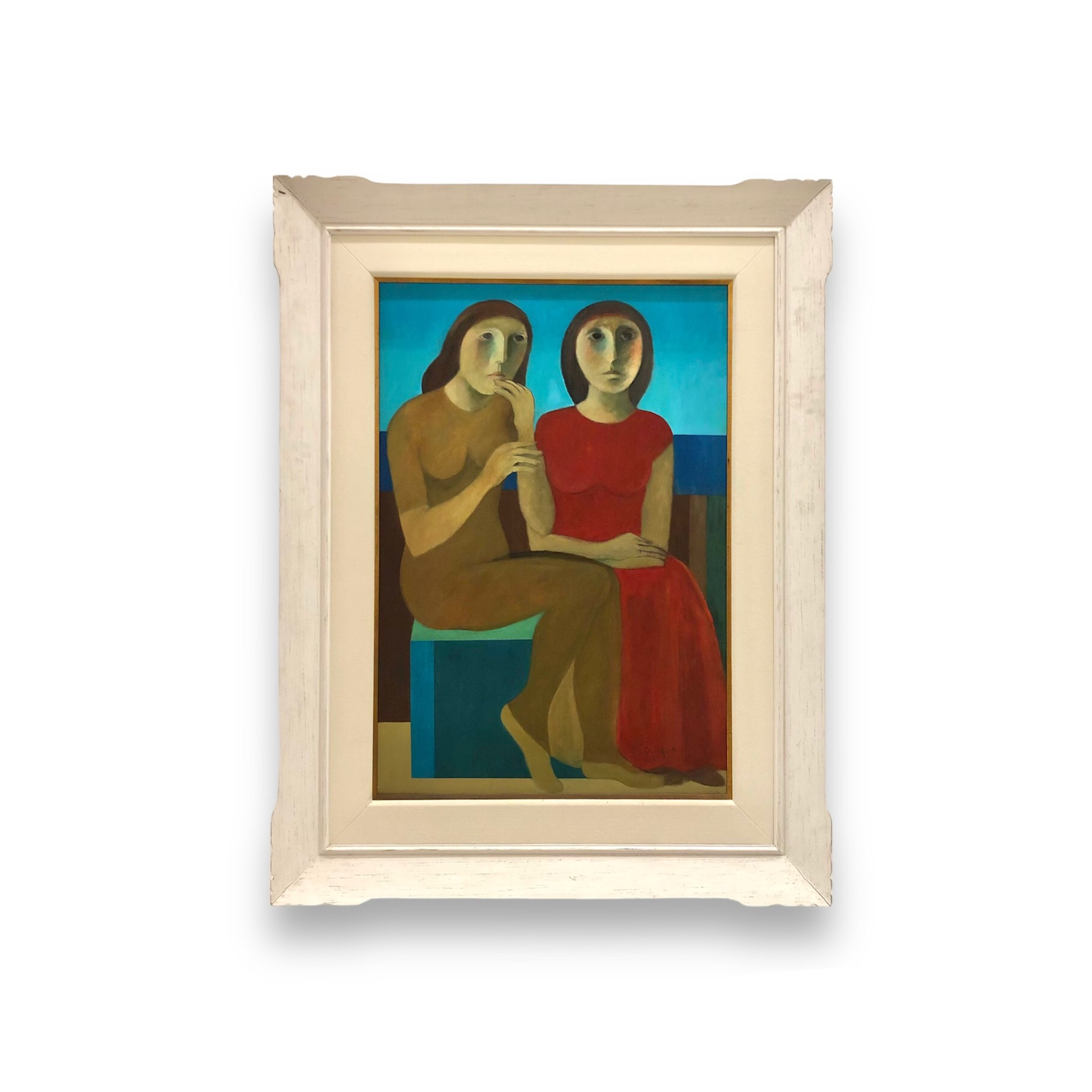 João Quaglia (1928-2014), Duas figuras - foto 2 de 4