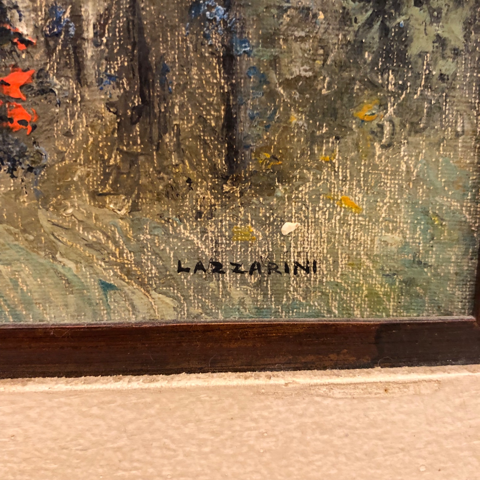  Domenico Lazzarini (1920-1987), Paisagem - foto 3 de 4