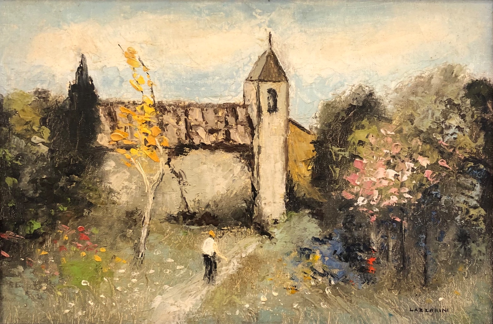  Domenico Lazzarini (1920-1987), Paisagem - foto 1 de 4