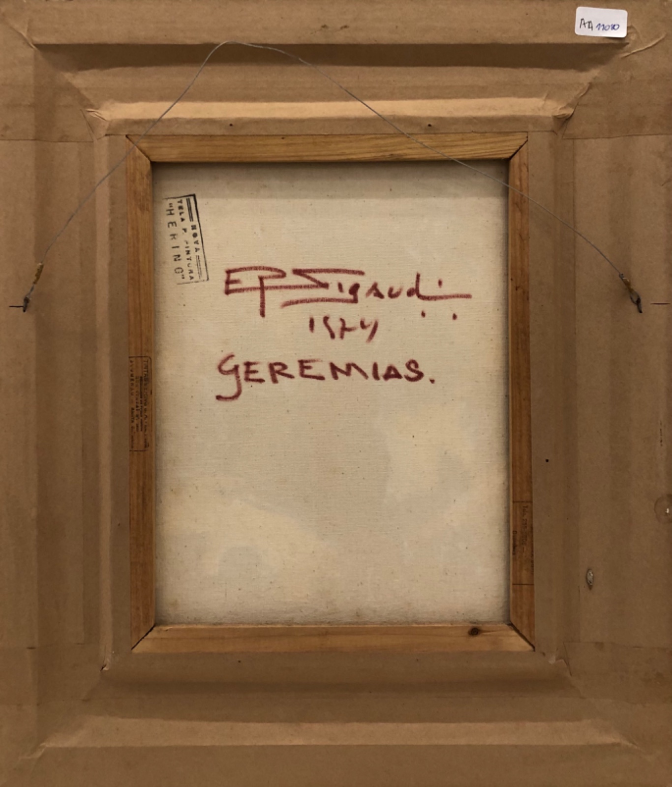Eugênio Sigaud (1899-1979), Geremias, 1974 - foto 4 de 4