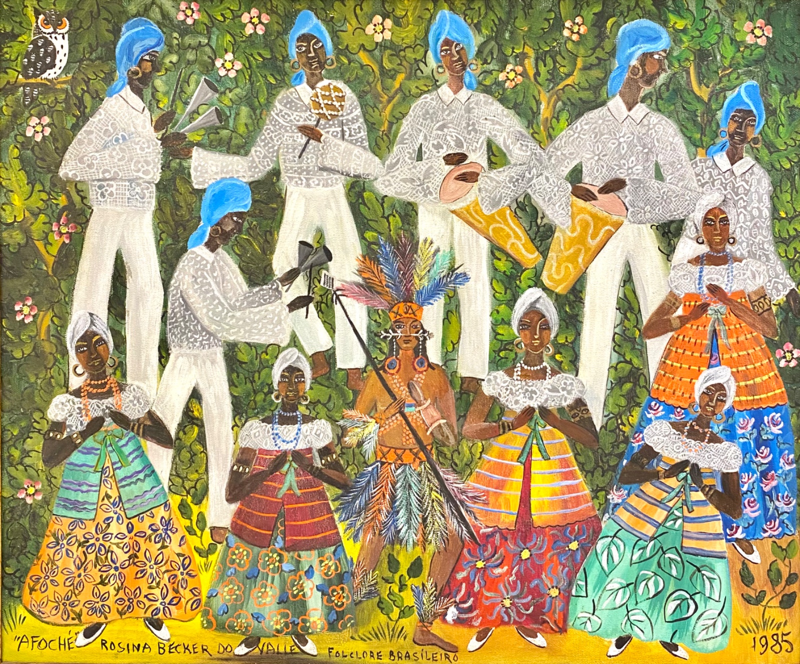 Rosina Becker do Valle (1914-2000), Afoché, 1985 - foto 1 de 6