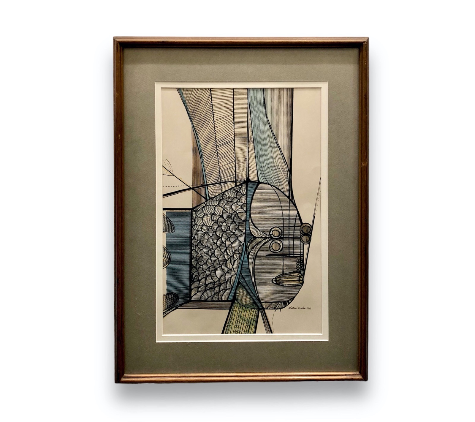 Aldemir Martins (1922-2006), Peixe, 1963 - foto 2 de 4