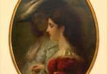 D. Villares (1851-1931), Casal , 1889 - Óleo s/ tela<br>Ass. central esquerdo <br>Obra do séc. XIX.<br>Localizado Capian<br><br><br><br>Décio Rodrigues Villares (1851-1931) foi um pintor, es