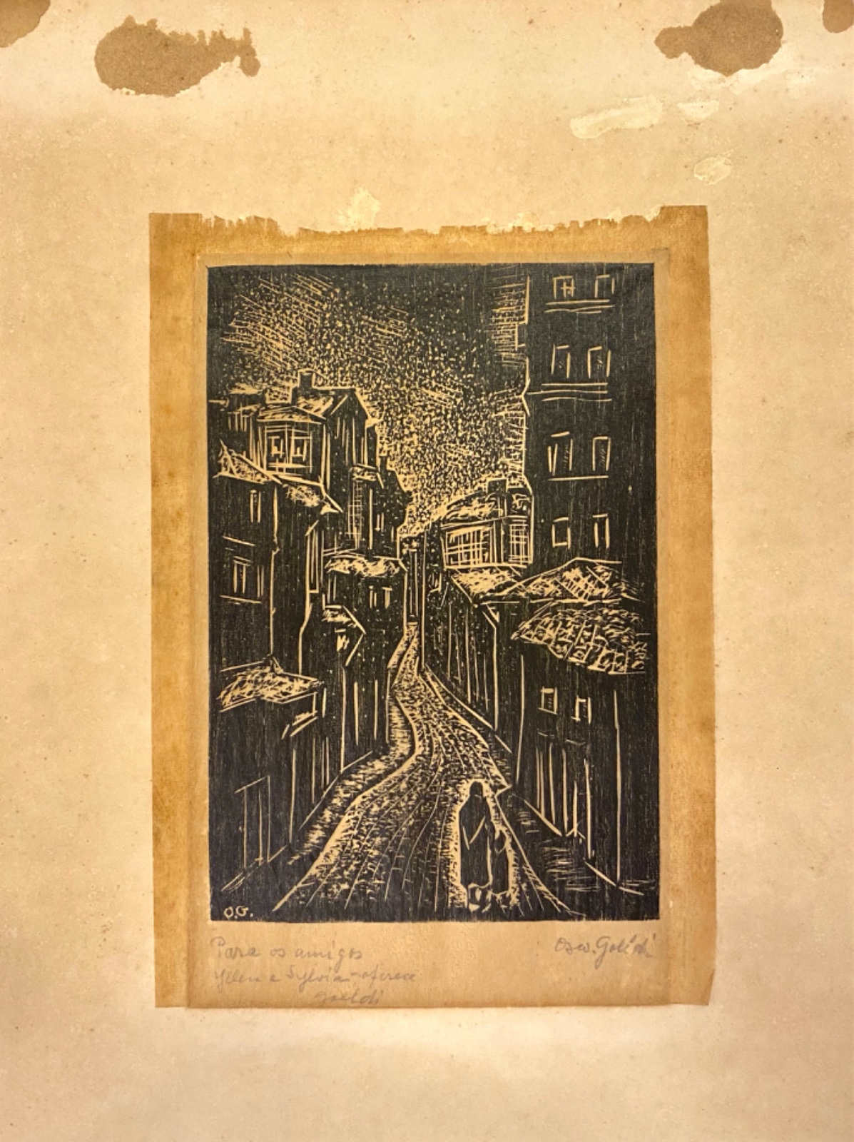 Oswaldo Goeldi (1895-1961), Sem título, déc. 40 - foto 2 de 4