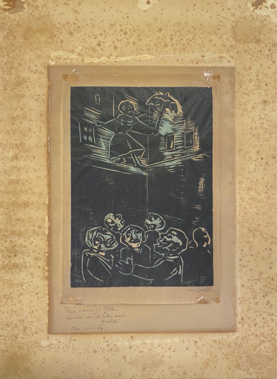 Oswaldo Goeldi (1895-1961), Sem titulo, 1949 - foto 2 de 4