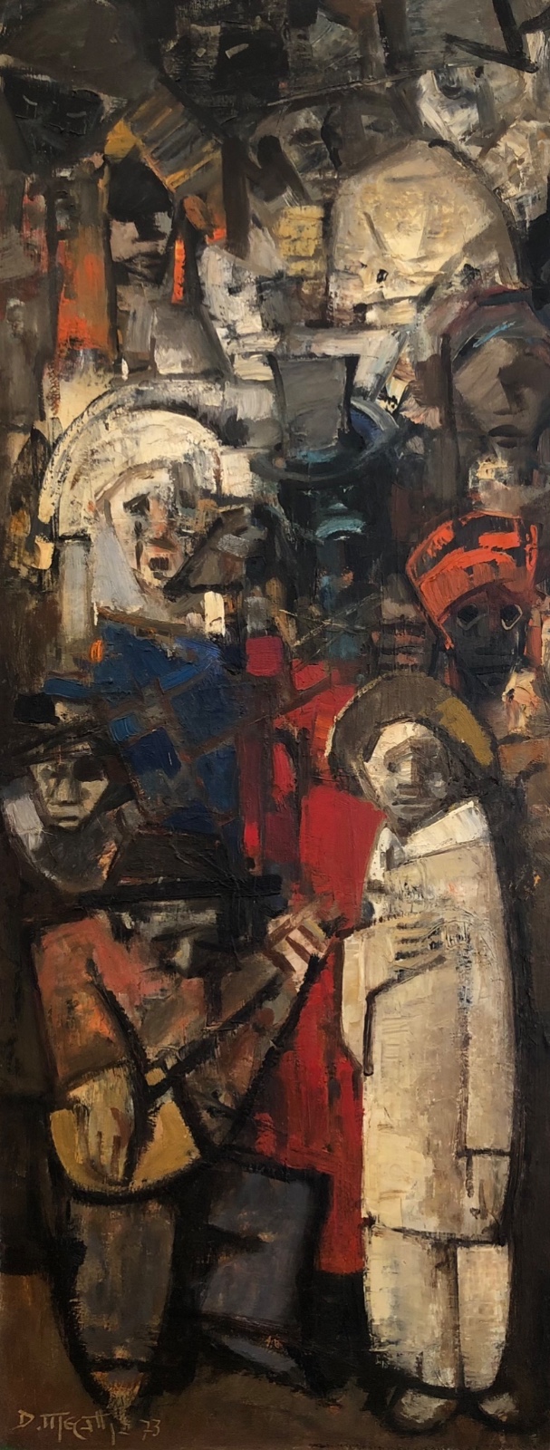 Dario Mecatti (1909-1976), Figuras, 1973 - foto 1 de 4