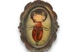VERMELHO, Fada Rouge, 1915 - Acrilica s/ papel<br>Ass. inf. direito<br>