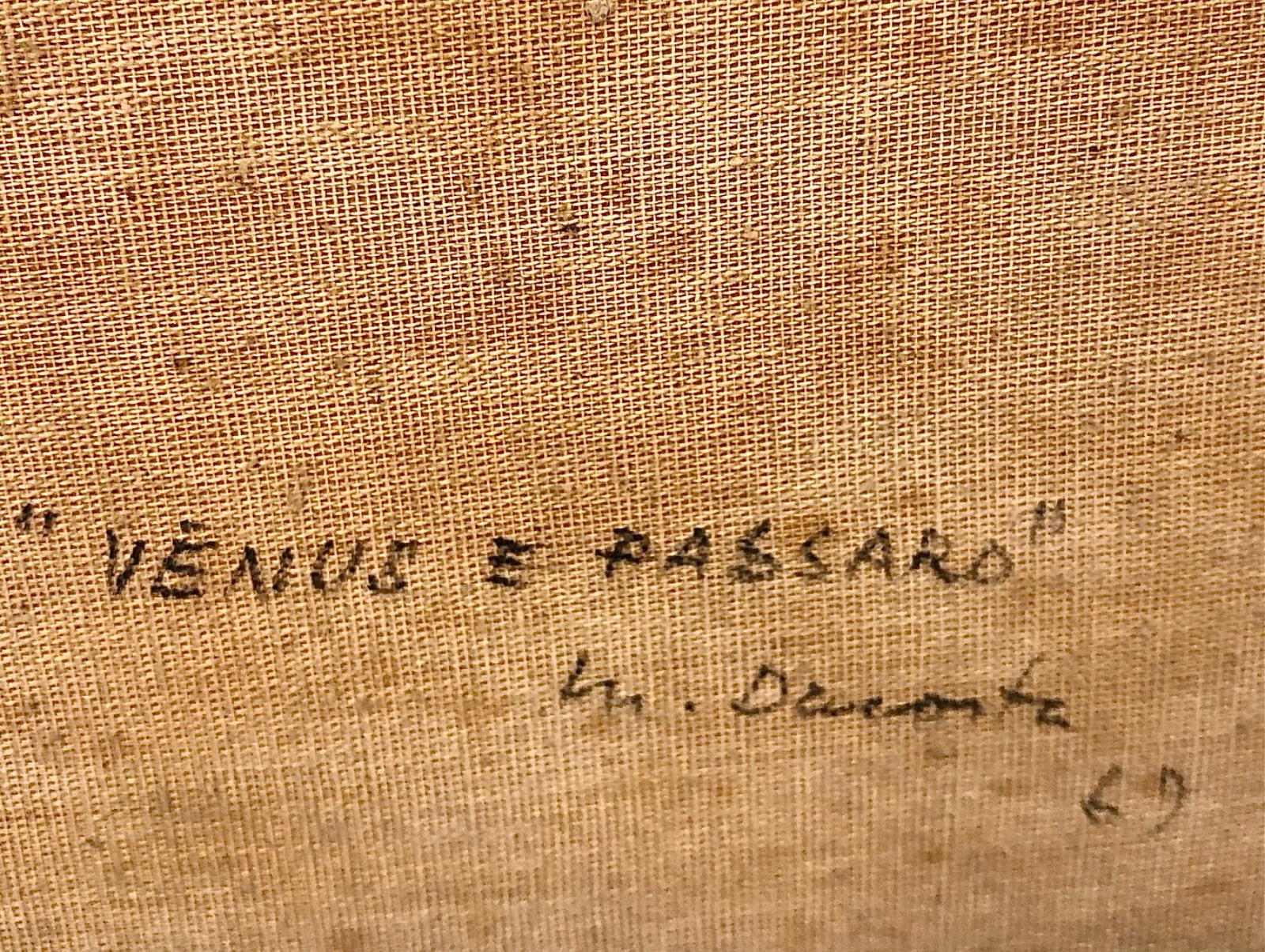 Milton Dacosta (1915-1988), Vênus e Passaro, 1969 - foto 4 de 5
