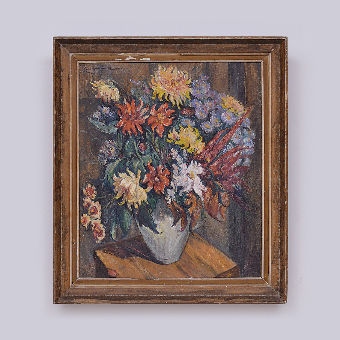 Georgina de Albuquerque (1885-1962), Vaso de flores - foto 2 de 2