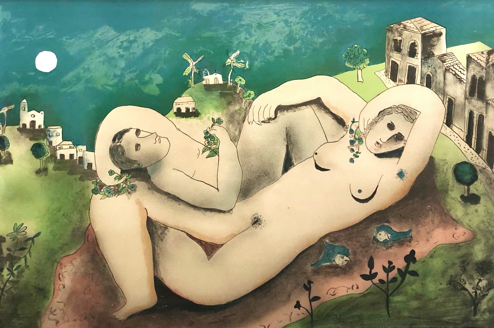 Cícero Dias (1907-2003), Figuras surrealistas - foto 1 de 5