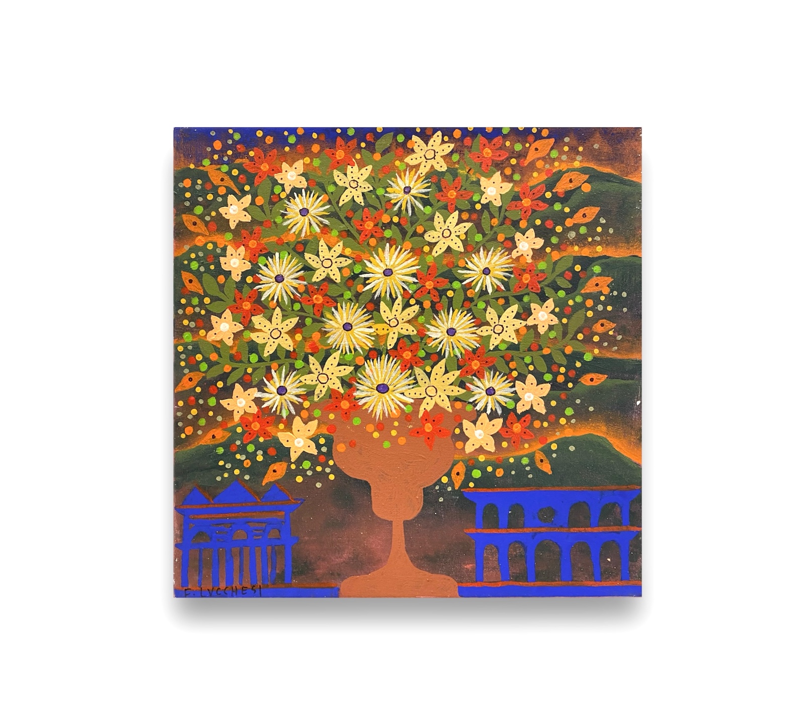 Fernando Lucchesi (1955), Flores para Guignard, 2023 - foto 2 de 4