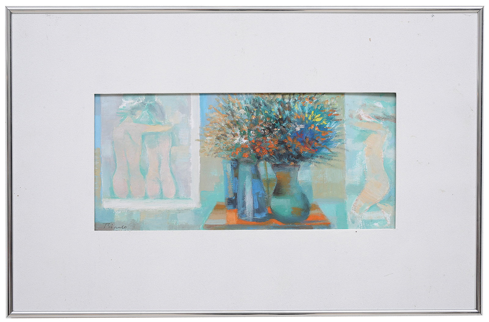 Enrico Bianco (1918-2013), NU COM FLORES - foto 3 de 3