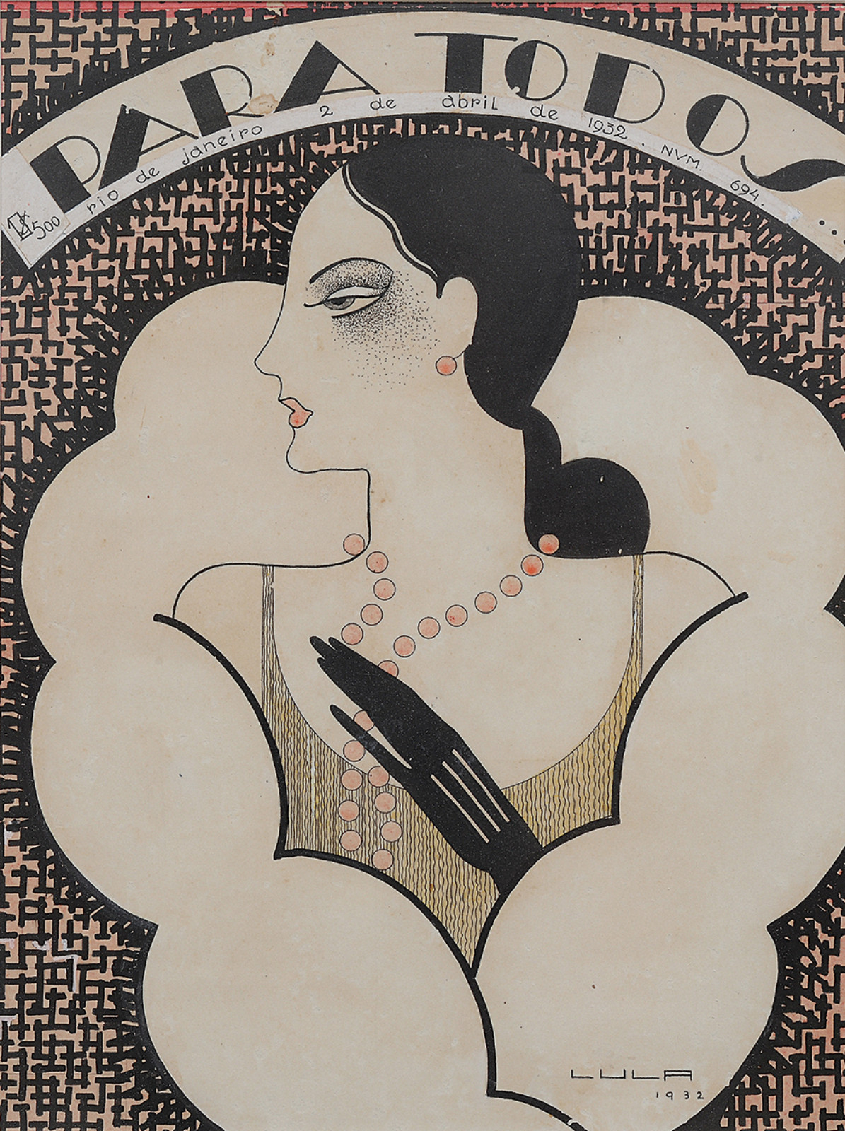 CAPA DE REVISTA PARA TODOS, 1932 - foto 1 de 4