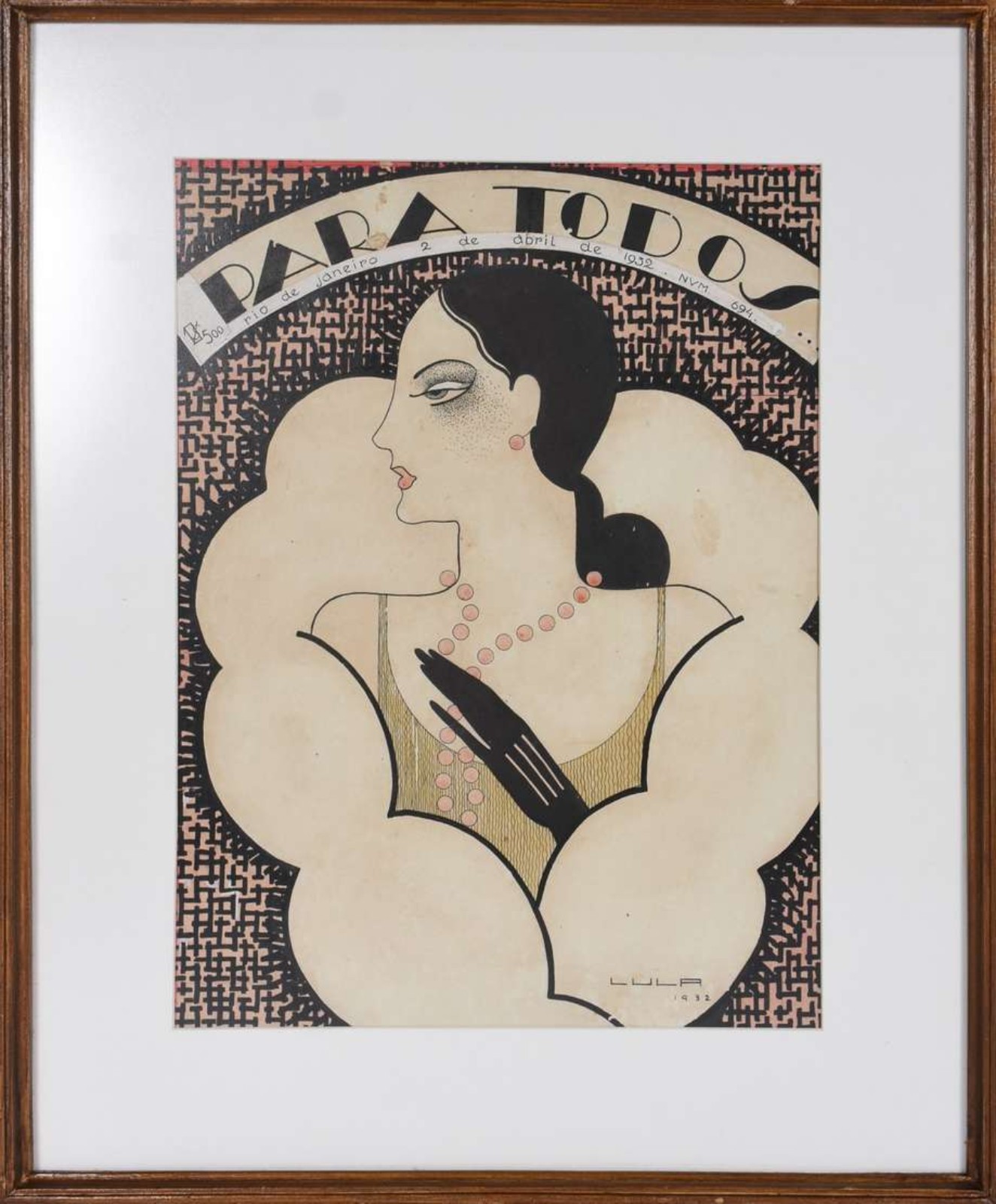 CAPA DE REVISTA PARA TODOS, 1932 - foto 4 de 4