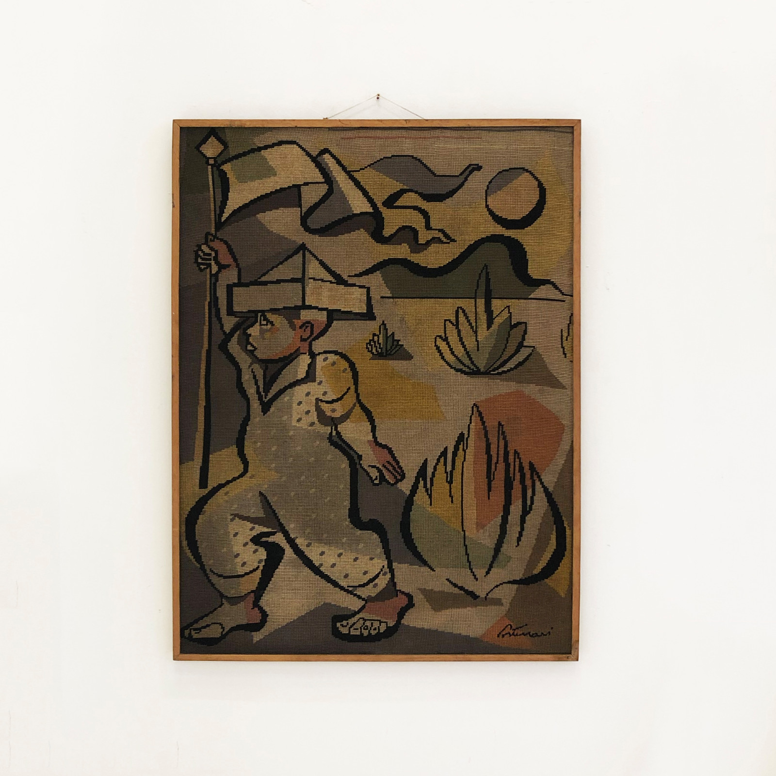 Cândido Portinari (1903-1962), MENINO COM BANDEIRA - foto 2 de 3