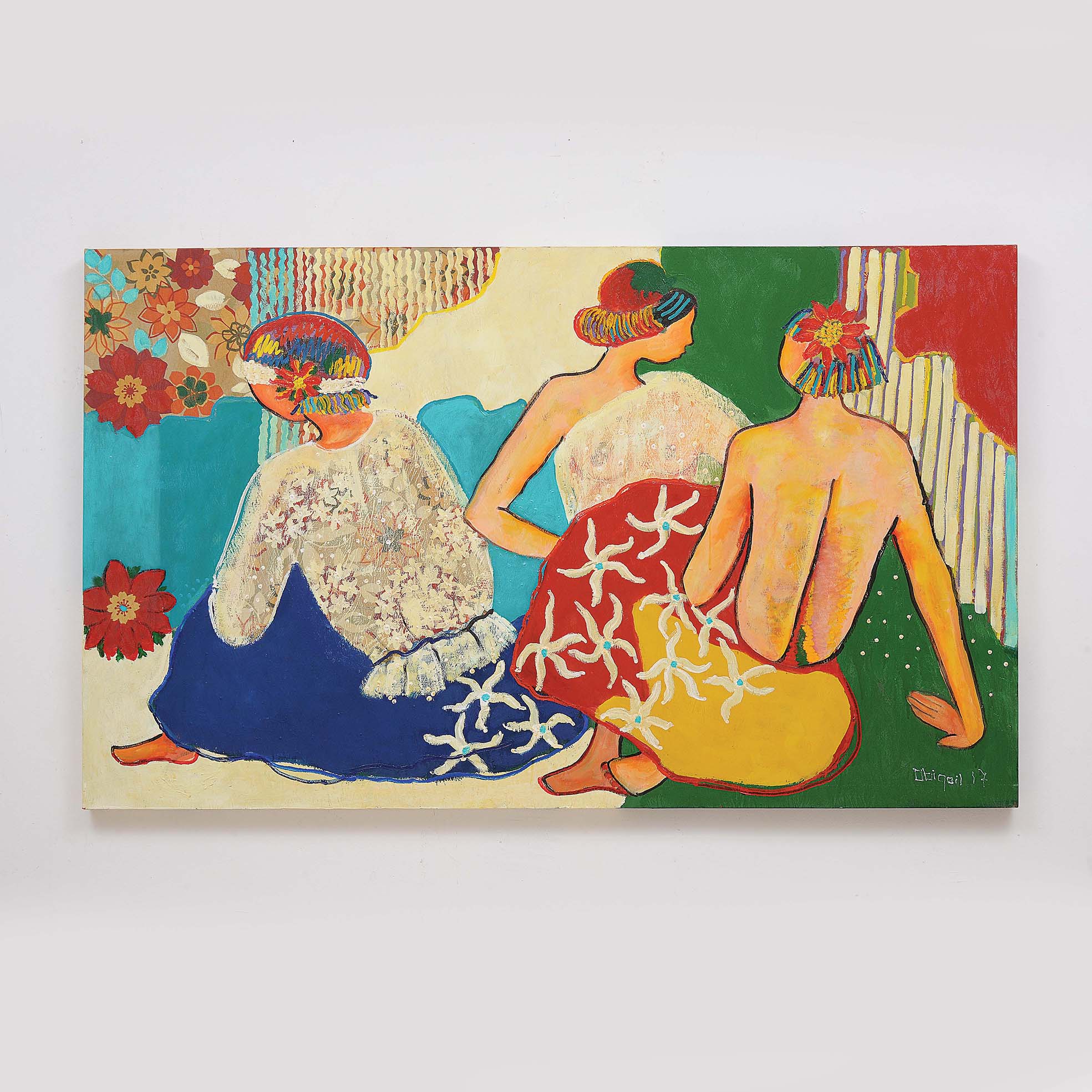 Abigail Vasthi Schlemm  (1957), Transparencia e azul turquesa, 2017 - foto 2 de 3