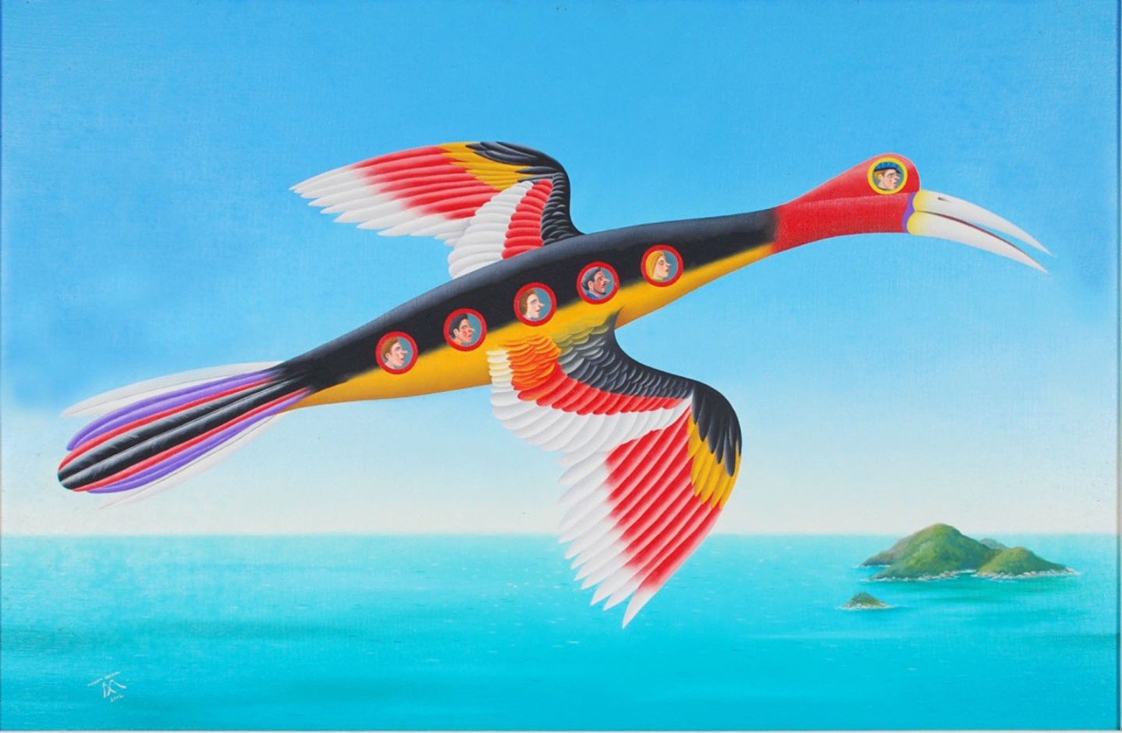Roberto Magalhães (1940), VIAJEM ASTRAL, 2002 - foto 1 de 4