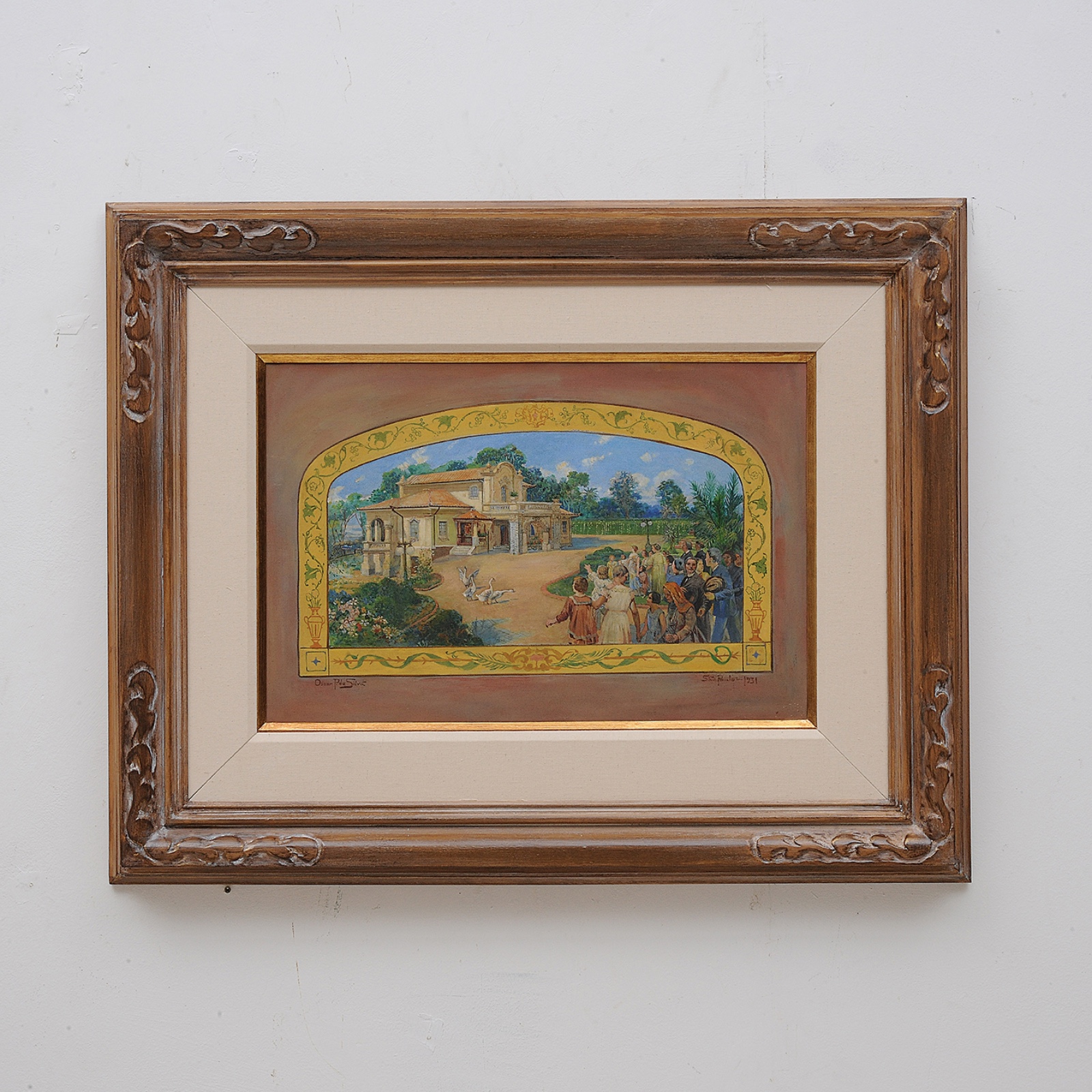 Oscar Pereira da Silva (1867-1939), Paisagem, 1931 - foto 3 de 3