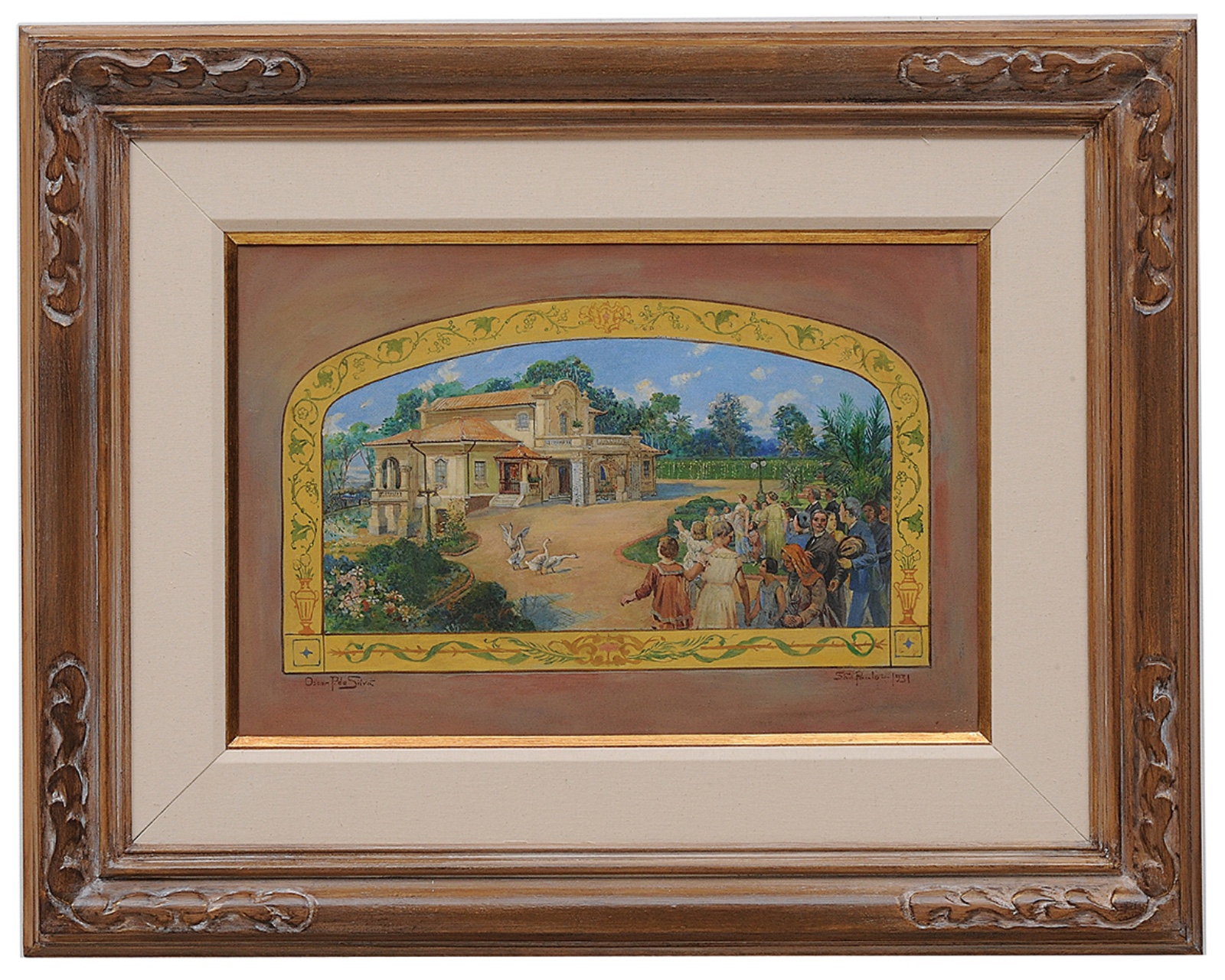Oscar Pereira da Silva (1867-1939), Paisagem, 1931 - foto 2 de 3