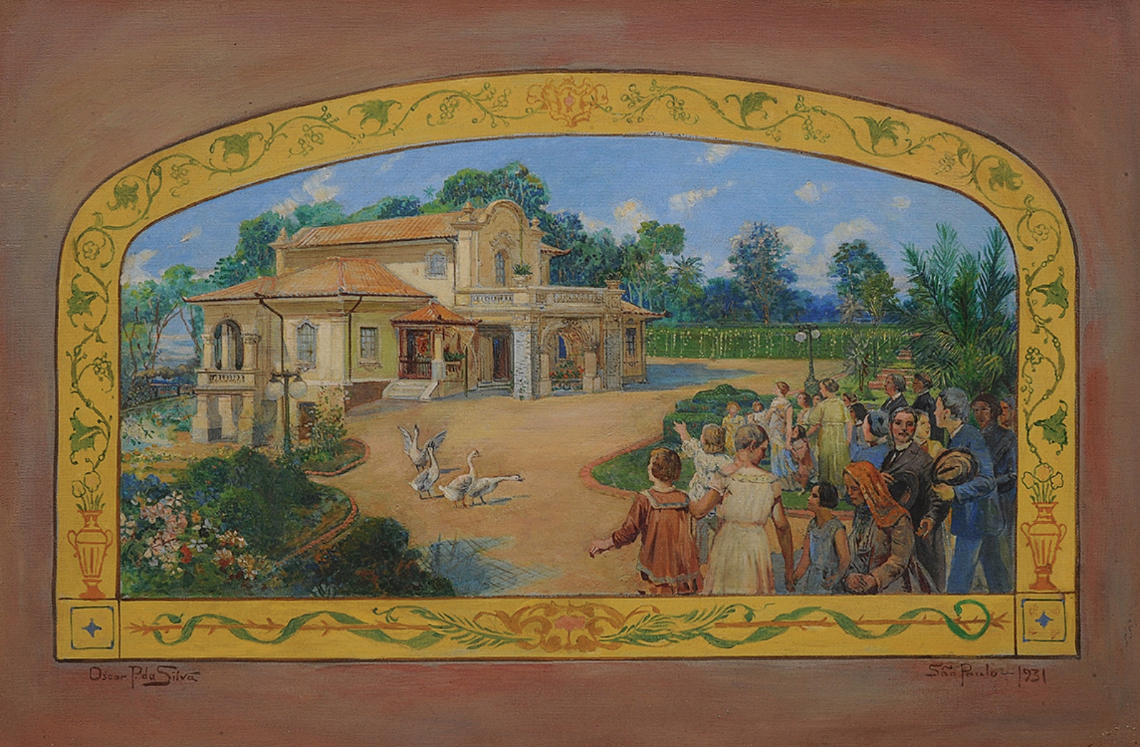 Oscar Pereira da Silva (1867-1939), Paisagem, 1931 - foto 1 de 3
