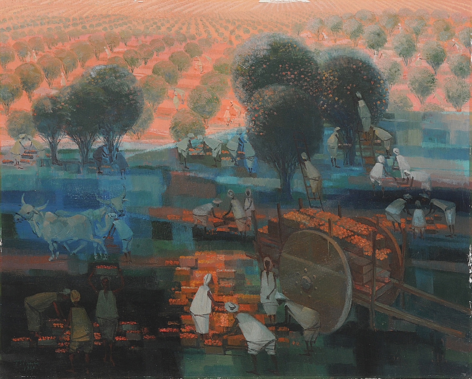 Enrico Bianco (1918-2013), Colheita, 1986 - foto 1 de 3